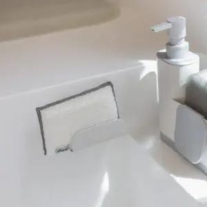 [롯데백화점]비가 [포커시스] 제로라인 라이트 그레이 수세미&홀더 세트 / VIG-9923