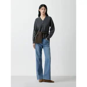 [ZOOC](김해점)쥬크 절개 라인 와이드 데님 팬츠 _Z254PSA404