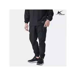 [코몽트]남성 밴딩 조거 카고 팬츠 블랙_P383882553