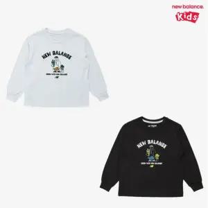 [롯데백화점]뉴발란스 WE GROW TOGETHER  _일러스트 냉감 긴팔티 (NK9BG2402U)