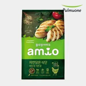 [풀무원]아미오 독 자연담은 식단 강아지 사료 바르게기른닭 6.4kg