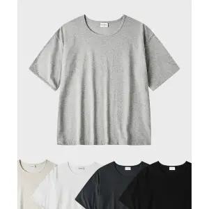 [4월 10일 배송] 후브스 HOOVES 유넥 크롭 반팔티 [5 COL] 커플 295679