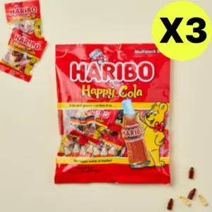 해피 콜라 미니 멀티팩 젤리 250g X 3개 선물