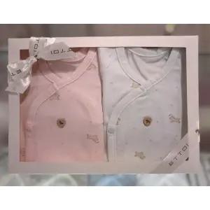 [에뜨와](강남점) (임신출산선물)포니배내저고리쌍둥이세트 (07S117003S1)