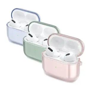 에어팟호환 프로2 에어팟3 투명 컬러 시럽 젤리케이스 에어팟3 투명 케이스 젤리 실리콘