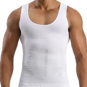 유니보르 남자 보정속옷 남성 여유증속옷 니플나시 보정나시 몸매보정속옷 복대 여유증 뱃살 이너핏민소매