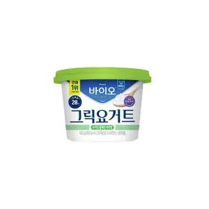 매일바이오 그릭요거트 무가당 플레인 저지방 400g 3개/냉장무배