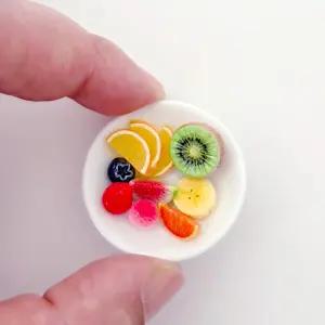 미니어쳐 모둠과일접시 과일접시 납골당소품