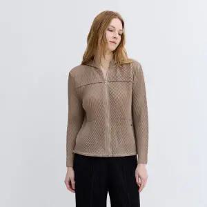 [플리츠미](의정부점)오블리크 후라쉬 후드 자켓_PPJKS026008