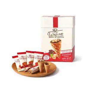 와피노 미니 초코콘 700g (10g x 70입) 헤이즐넛크림 가득 사무실·행사 나눔 탕비실·모임용 디저트 간식