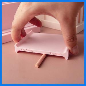 직경 0.5-5mm 점토 스트립 롤링 몰드 DIY 손으로 압연 짠 귀걸이 팔찌 펜던트 폴리머 클레이 도구