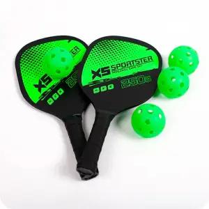 피클볼 패들 라켓 2인 세트 네트 포함 입문용 스포츠 실내외 레저 운동