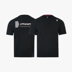 [롯데백화점]스파이더 남성 백 그래픽 반팔 티셔츠 SPJMCNRS310MBLK