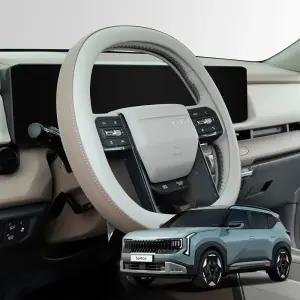 루젠 디 올 뉴 셀토스 SP3 핸들커버 투톤 가죽 스티어링