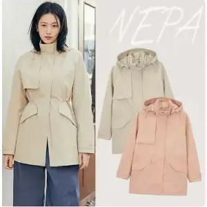 [네파](대구신세계)[정가 239,000원] 안유진픽 여성 듀라이크 2L 레인코트 사파리 방풍 자켓 7L20561