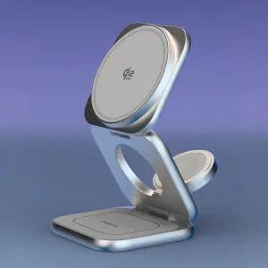 레드빈 더베러 25W QI2.2 3IN1 맥세이프충전기 갤럭시워치 무선충전 RDP1-MG