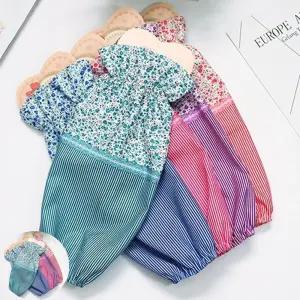 프릴 꽃무늬 팔토시 미술 주방 작업 사무용 토시