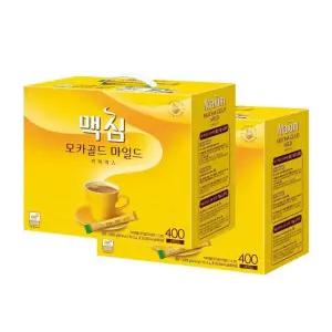 동서맥심 모카골드 마일드 커피믹스 400T 2박스