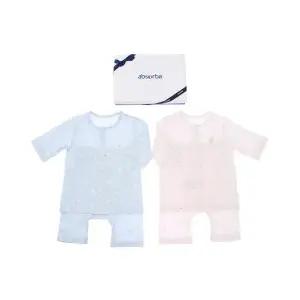 [압소바](마산점)[압소바 26년여름신상 임신출산백일돌쌍둥이선물]도도 모달 7부내의 2벌세트(A1B10303...