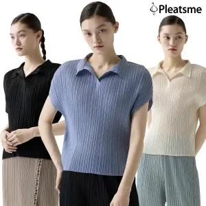 [정상가 139,000원] 플리츠 카라 블라우스