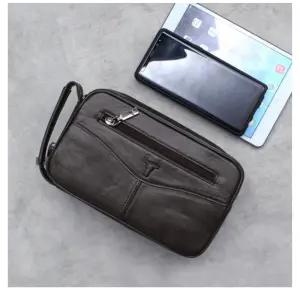 블루마운트 천연소가죽 소재 남성 가죽클러치백 남자미니손가방 맥스백 패션잡화 패션의류잡화 남자백 가방