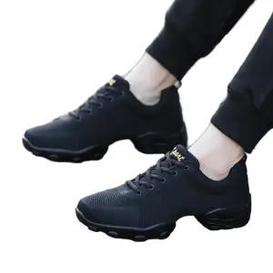 남성 라인댄스화 슈즈 재즈 발편한 신발 스퀘어 스포츠 여성