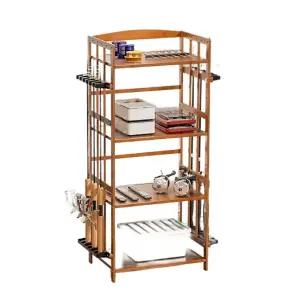 루어대 거치대 가정용 선반 꽃이 로드랙 진열대 스탠드형