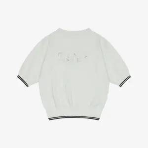 [SI](의정부점)진주배색 포인트 레터링 풀오버 (SSKUUCD29950)(SSKUU29950)