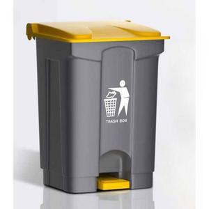 업소용 분리수거함 50L 쓰레기통 페달 상업용 휴지통 짐보이 20L회색 YB 대형쓰레기통