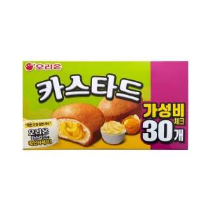 오리온 카스타드 실속형 30개 (690g)