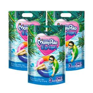 [유통기한 임박] 마미포코 물놀이 팬티 남아용 3개입, 3개