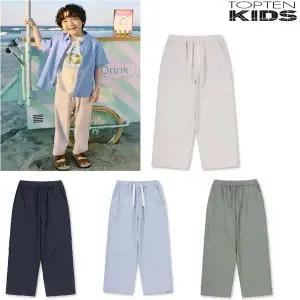 [탑텐키즈](대구신세계)25년SS 공용) 리넨 스트레이트 팬츠MKF2PP3013