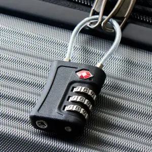 갤러리아 브라이튼 TSA 3다이얼 케이블 콤비 캐리어 가방용 여행용 도난방지