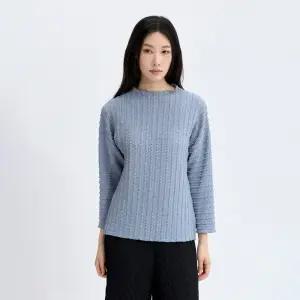 [스타필드 하남 플리츠미]버블 롱 슬리브 돌먼 티셔츠_PPTSS025003