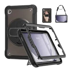 [골드스마일]핸드 스트랩 태블릿 회전 케이스 실리콘 범퍼케이스 A9플러스