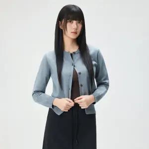 (스타필드 하남 미쏘) 라운드넥 도톰 가디건_MIWCKG330T