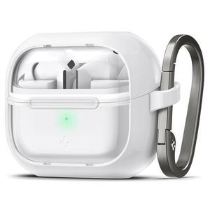 삼성 갤럭시 버즈3 FE 2025 2024 옐로우 케이스 안티 프로 있는 커버 화이트 제트 키체인이