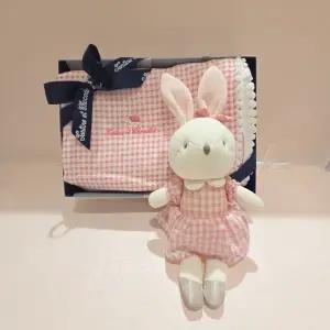 [롯데백화점]타티네쇼콜라 7트왈드바디슈트+수면조끼+제인딸랑이인형세트 TNPRUS181P-SET