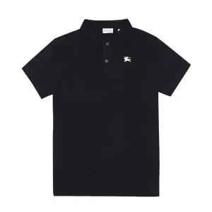 [버버리] 8117373 A1189 EKD 기마상 로고 체크 폴로 남아 아동 반팔티 (성인착용가능)