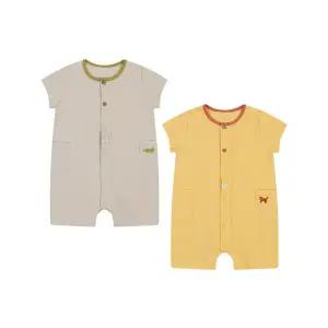 [롯데백화점]에뜨와 콜린반소우주복07T317512/출산,신생아 백일선물,반팔,여름우주복