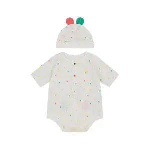 [롯데백화점]에뜨와 비비7부바디수트SET07T317918/출산,신생아 백일선물,여름 바디수트,모자