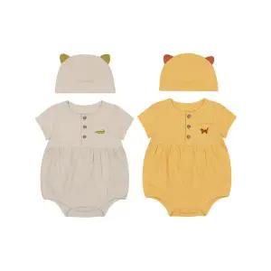 [롯데백화점]에뜨와 콜린반소바디수트07T317914/출산,신생아 백일선물,반팔,여름우주복