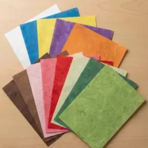 색한지 공예 20장 전통 사이즈 재단 A4 전지