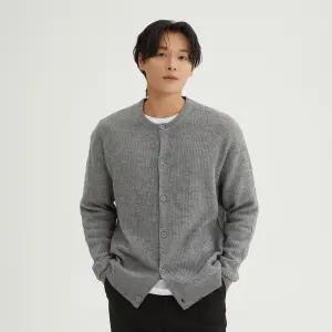 [스타필드 하남 스파오][소프트얀] 헤어리 하찌 라운드넥 카디건_SPCKF4TC01