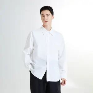 [스타필드 하남 스파오][고밀도코튼] 오버핏 셔츠 (바이오워싱)_SPYWE49M01