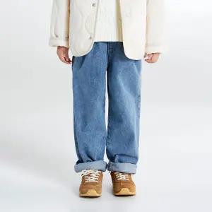 [스타필드 하남 스파오] [키즈] 세미와이드 진_SPTJE49KU1