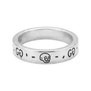 (선물포장) 구찌 고스트링 4mm 실버 반지 735348 J8400 0701