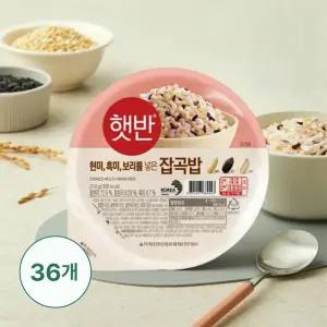 햇반 잡곡밥 210g, 36개