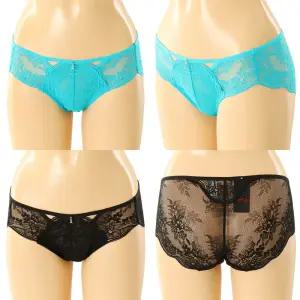 [스타필드 하남] 솔브 세일 옆선 잘 잡아주는 레이스 트리플본 브라의 세트 망사팬티 (SPTD423S)