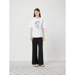 [CC콜렉트](신세계 사우스시티)사이드 셔링 프린트 티_C253PSM028